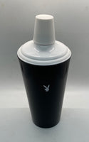 Vintage Black & White Plastic Playboy Bunny Logo Shaker - Dallas Drinking Society