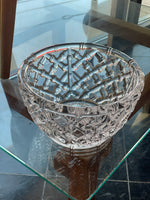 Vintage Tiffany  Bamboo Pattern Glass Bowl