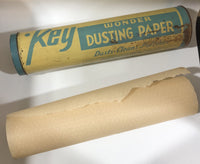 Vintage Key Wonder Dusting Paper in Metal Tin with Product! - Dallas Drinking Society