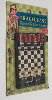 Vintage 1971 Chemtoy Traveling Chess Game in Package - Dallas Drinking Society