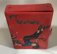 Vintage Red Ponytail My Treasures Lock Box (No Key) - Dallas Drinking Society