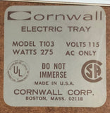Vintage Cornwall Electric Hot Tray - Dallas Drinking Society