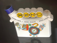 Vintage Reno Porcelain Liquor Decanter - Dallas Drinking Society