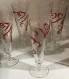Set of 4 Vintage Libbey International Beer Pilsner Glasses - Dallas Drinking Society