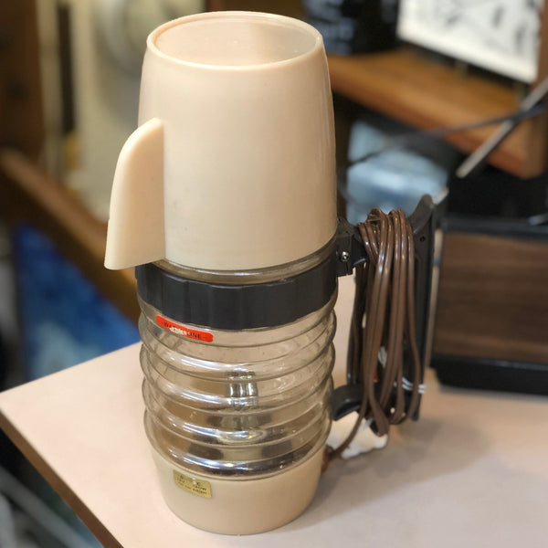 Vintage Coffee Percolator With Cigarette Lighter Adapter - Untested - Dallas Drinking Society