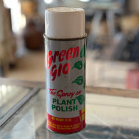Vintage Green Glo, The Spray on Plant Polish Aerosol Can