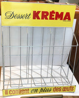 Vintage French Dessert Krema Metal Candy Display - Dallas Drinking Society