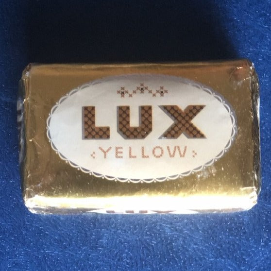 Vintage Lux Bar Soap - Yellow/Gold - Dallas Drinking Society