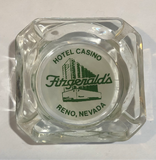 Vintage Reno Nevada Fitzgerald's Hotel and Casino Glass Ashtray - Dallas Drinking Society