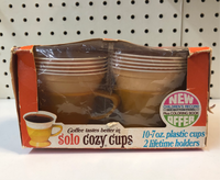 Vintage Solo Brand Cozy Coffee Cups Mugs - Dallas Drinking Society